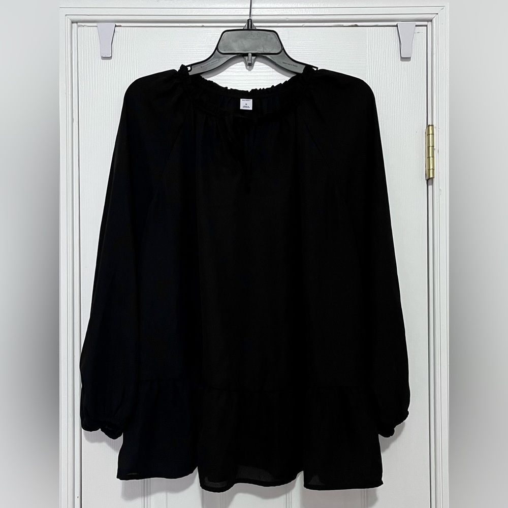 3/4 Length Sleeve, Tie Front Blouse